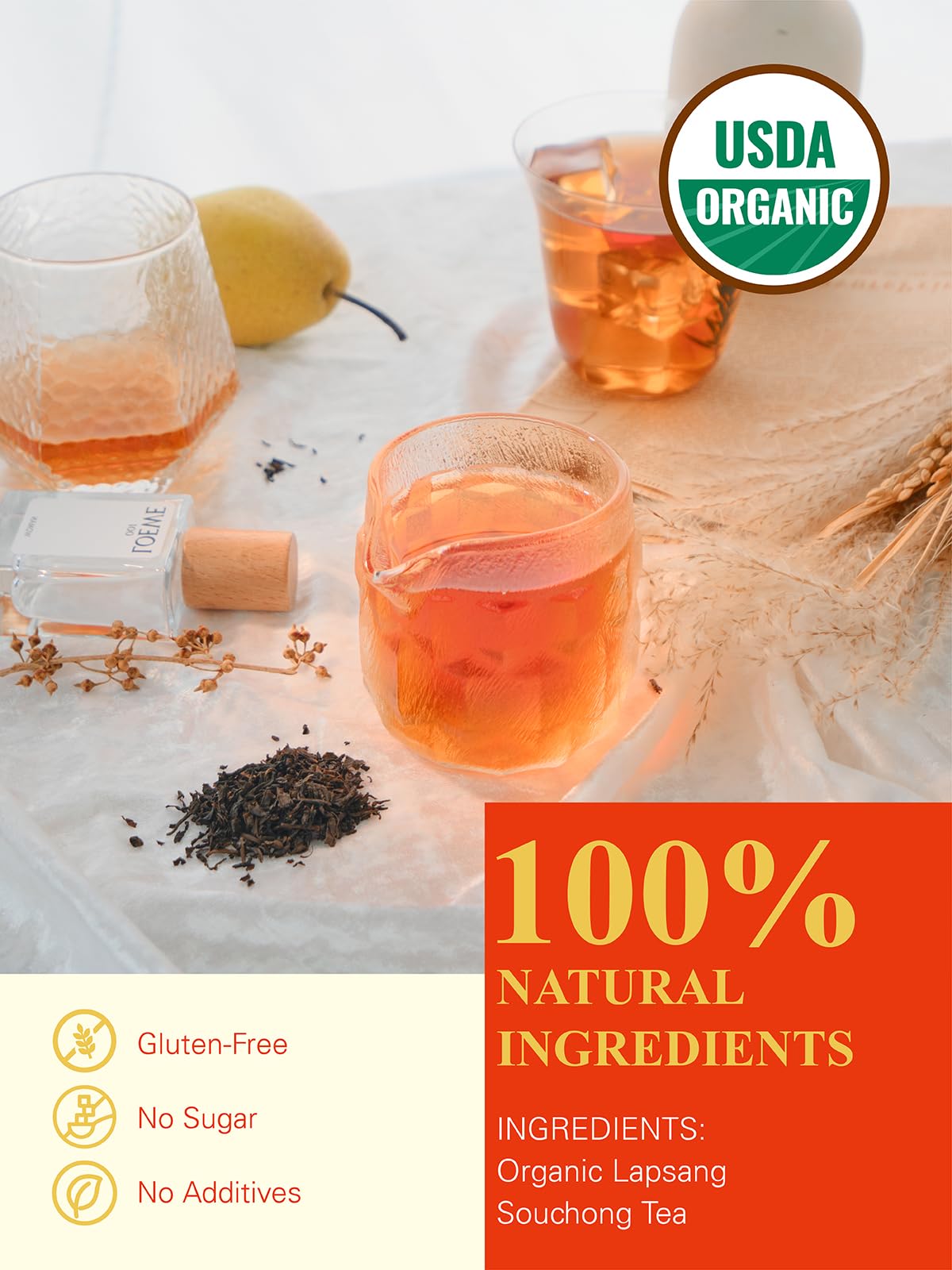 Organic Lapsang Souchong Tea (7 Ounce)