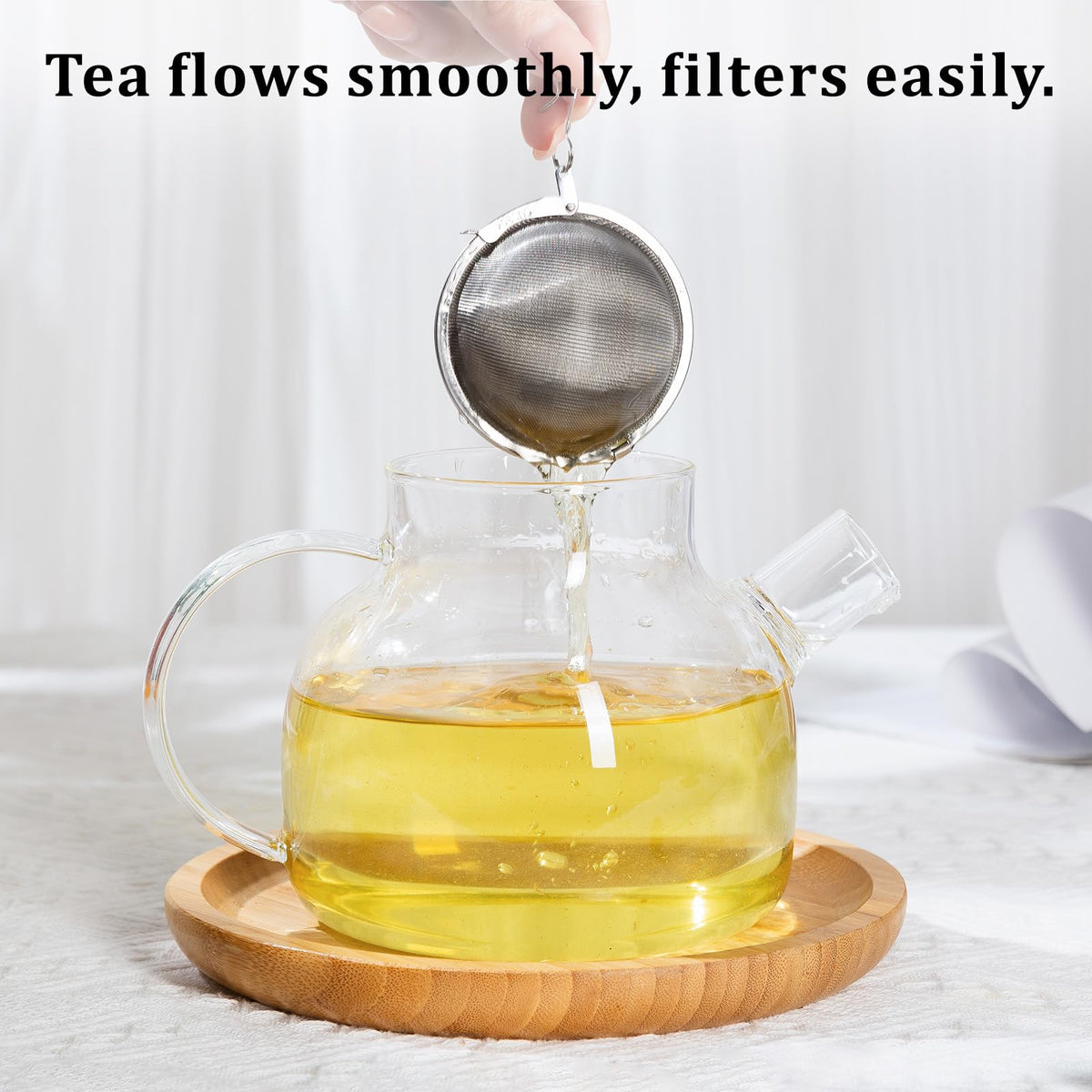 304 Stainless Steel Tea Ball Tea Holder Tea Infuser (3 Count)