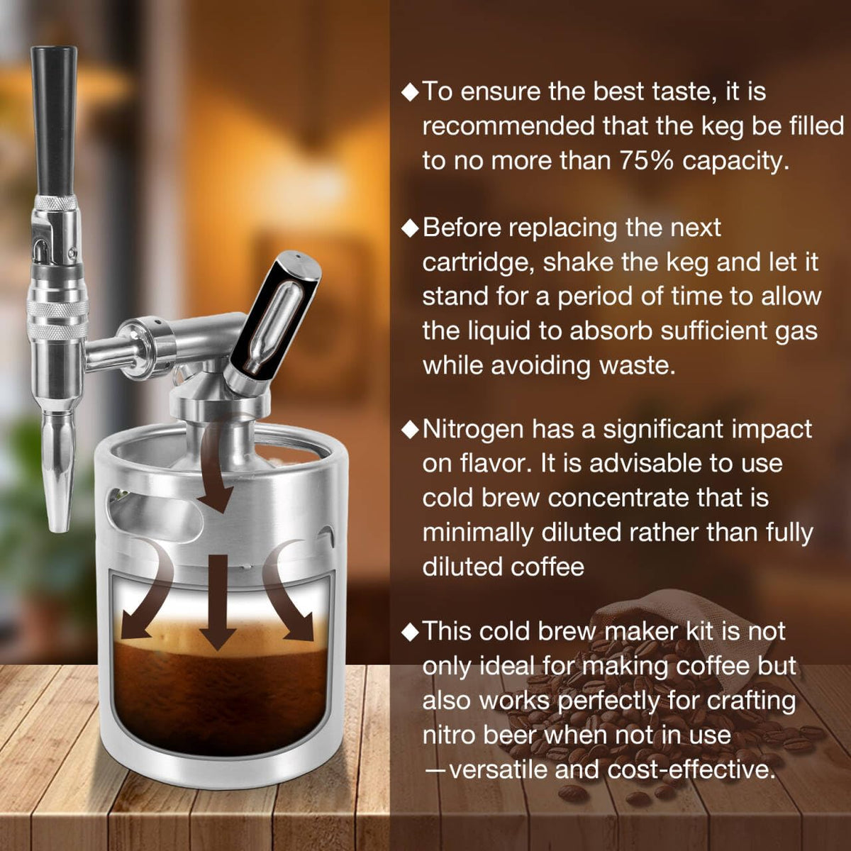 Nitro Cold Brew Coffee Maker