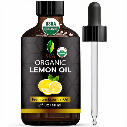 SVA Organic Lemon Essential Oil (2 Fl Oz)