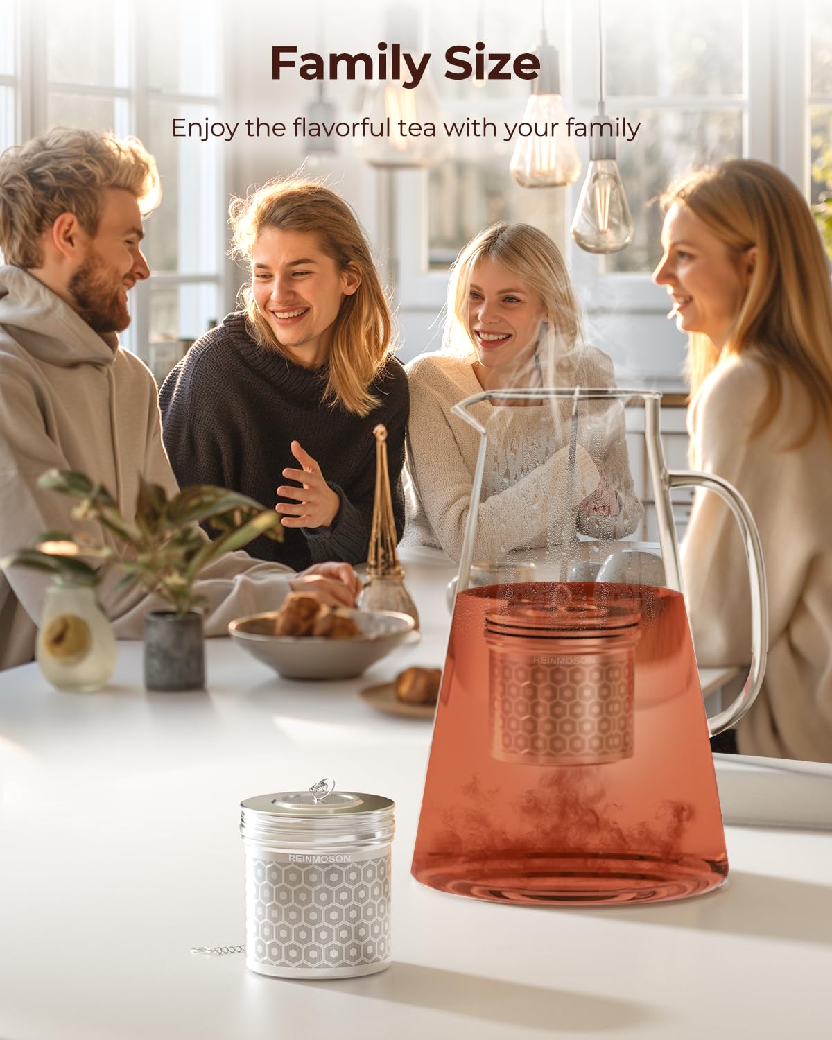 Extra Large Tea Infuser for Loose Tea & Spice Ball for Cooking