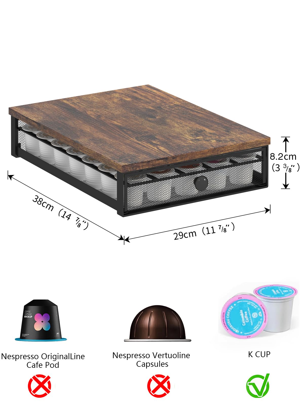 Coffee Pod Storage Drawer