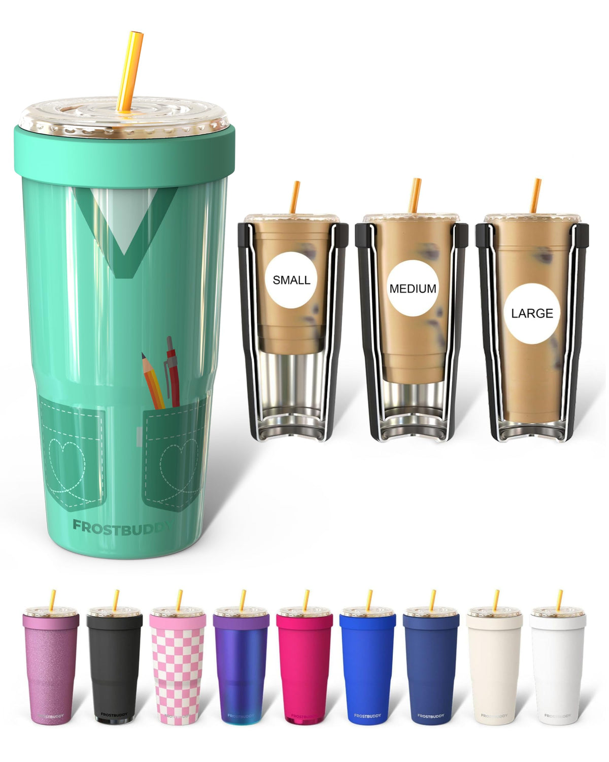 Togo Buddy 30 oz Stainless Steel Vacuum Insulated Tumbler To Go Coffee Cup