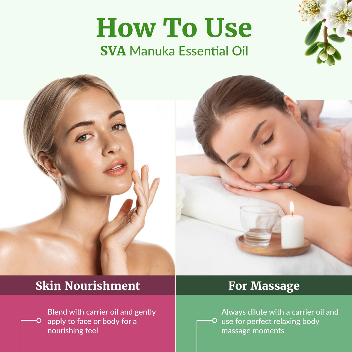 SVA Manuka Essential Oil