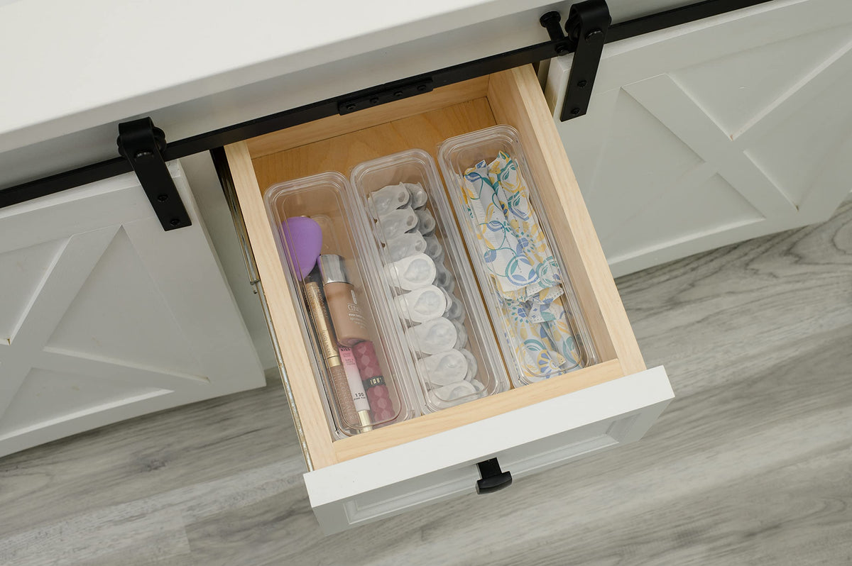 AB Designs 8 Pack Storage Bins with Lids