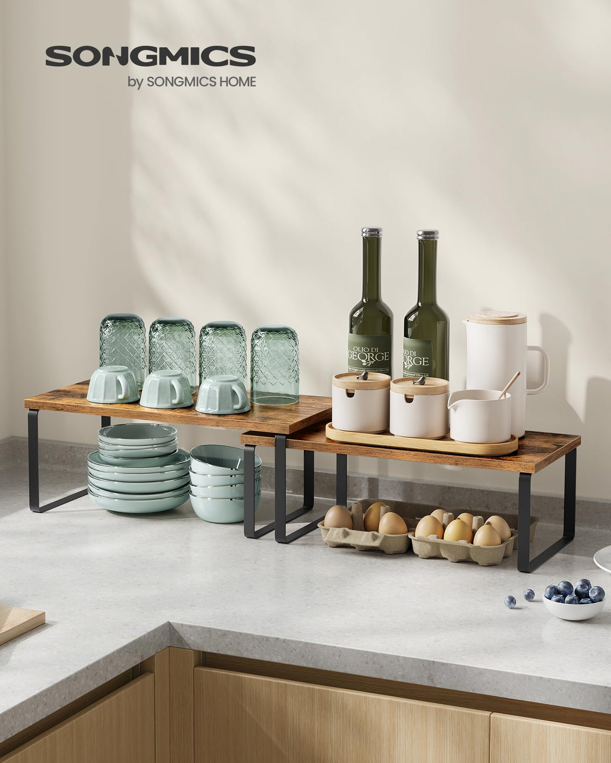 Cabinet Organizer Shelf (2 Count)