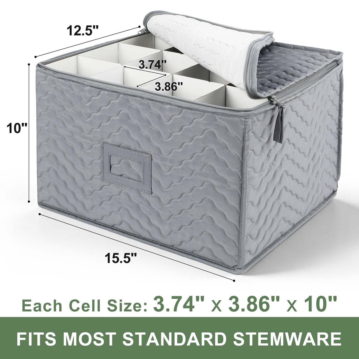 Stemware Storage Containers (6 Count)