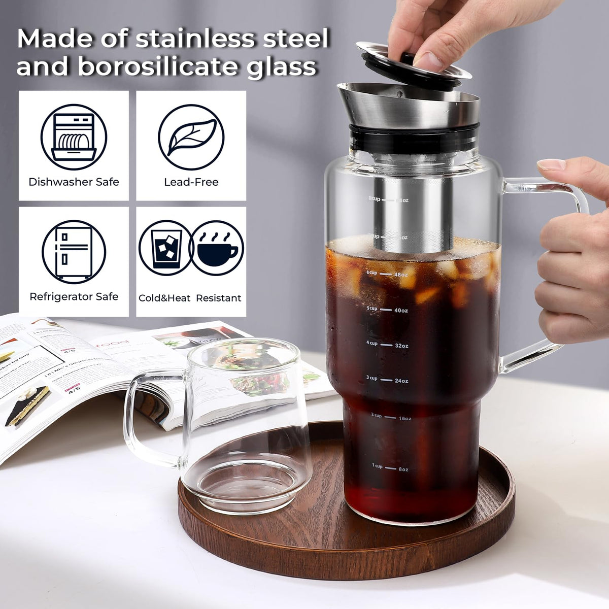 68oz Cold Brew Coffee Maker (68 Count)