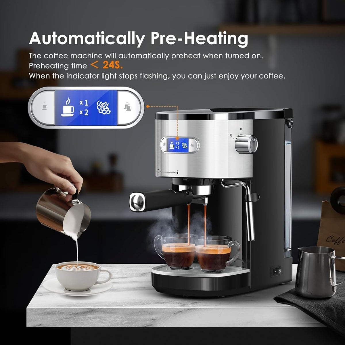 Commercial Grade Espresso Machine