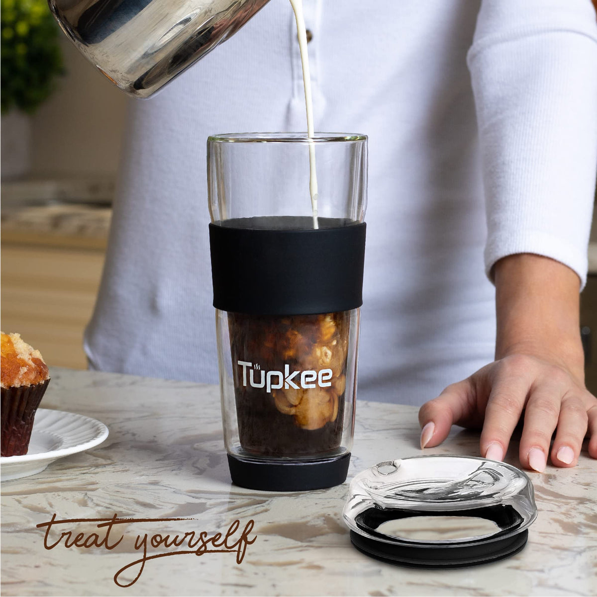 Double Wall All Glass Tumbler