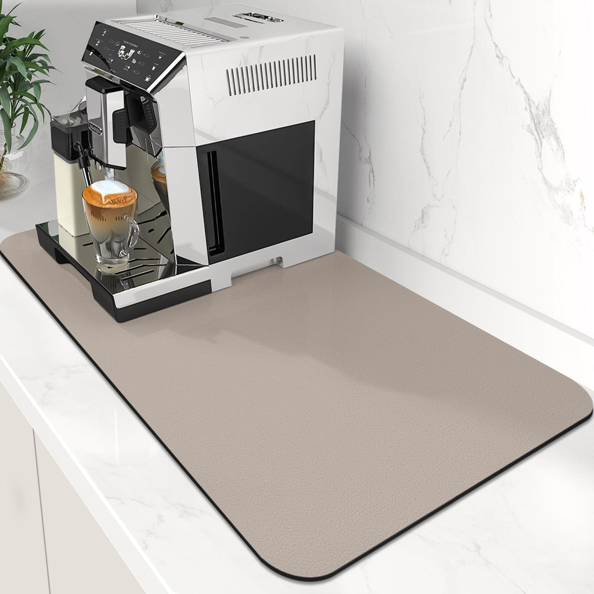 Coffee Mat Super Absorbent Dish Drying Mat Coffee Bar Mat 16"x 24"