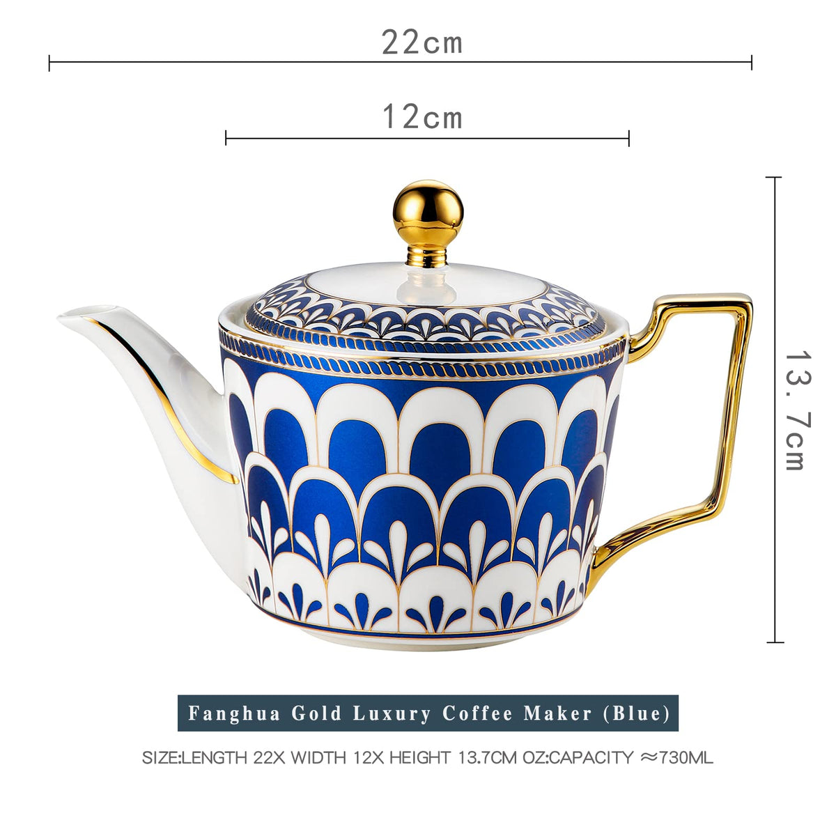 Royal Teapot European style Ceramic Tea Pot