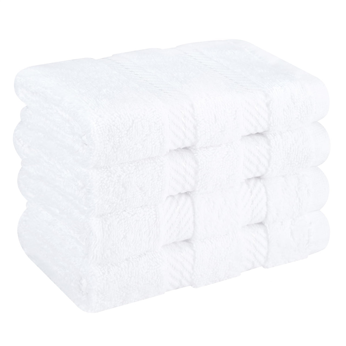 100% Cotton Luxury Turkish Towels (4 Count)