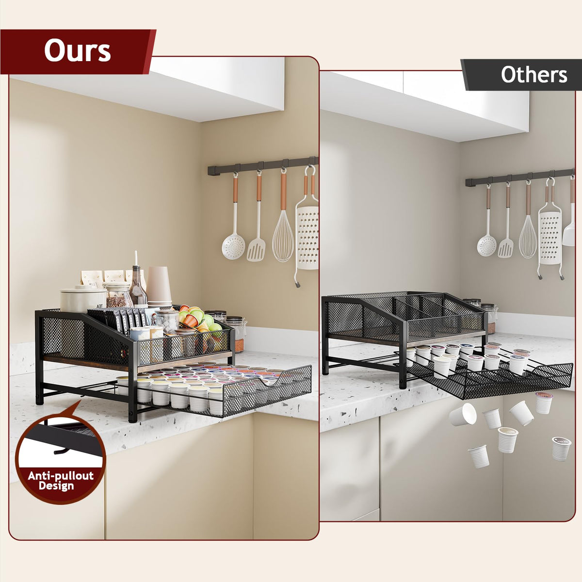 Coffee Bar Organizer
