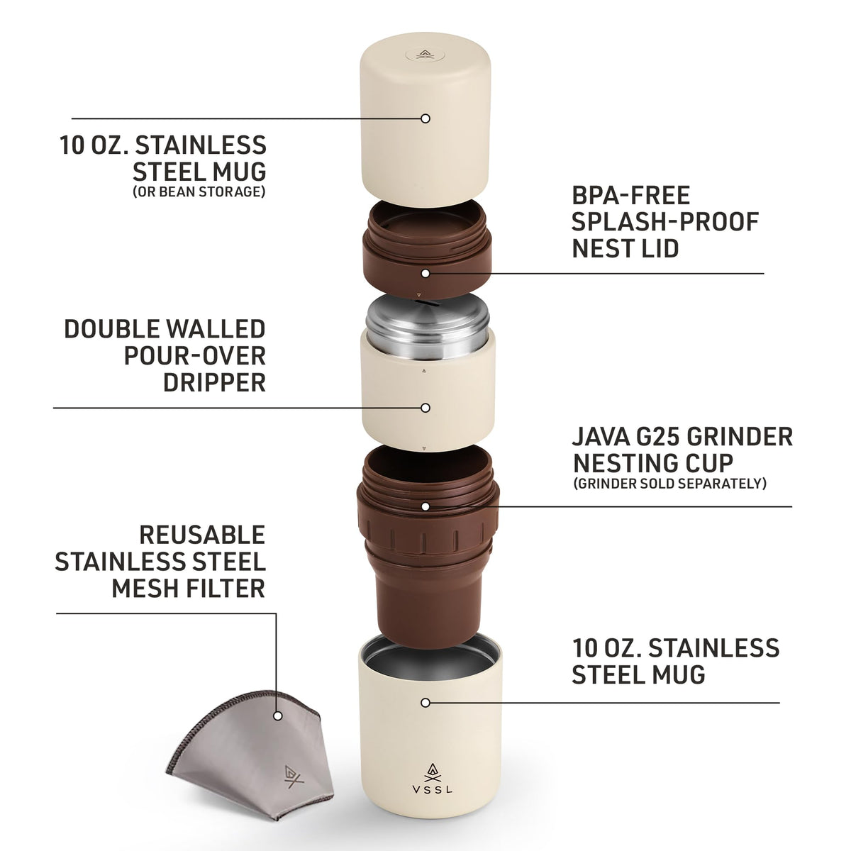 Nest Pour Over Coffee Kit