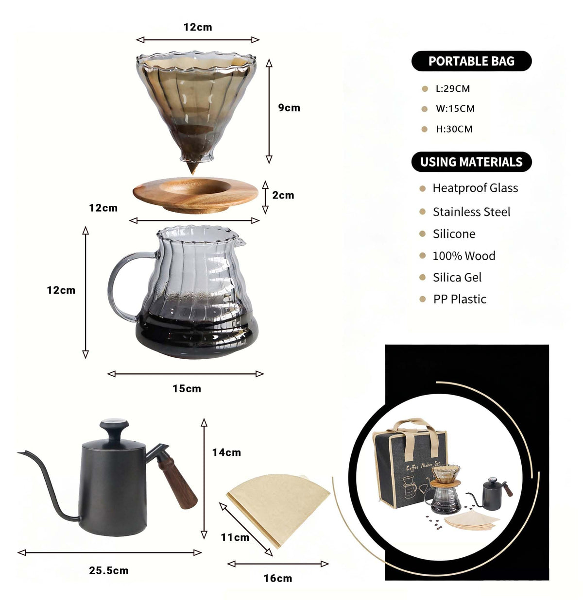 Pour Over Coffee Set
