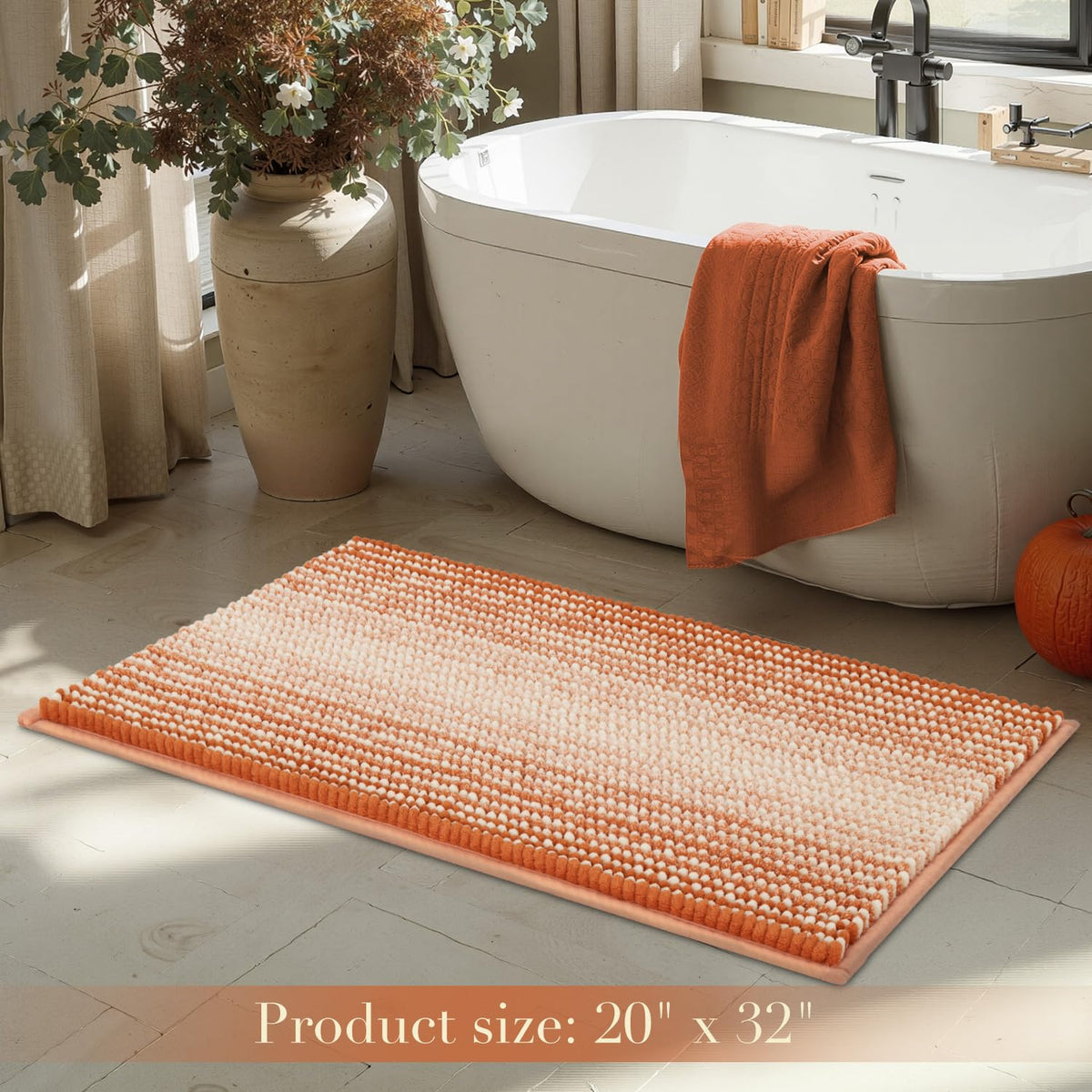 Fall Bathroom Rugs
