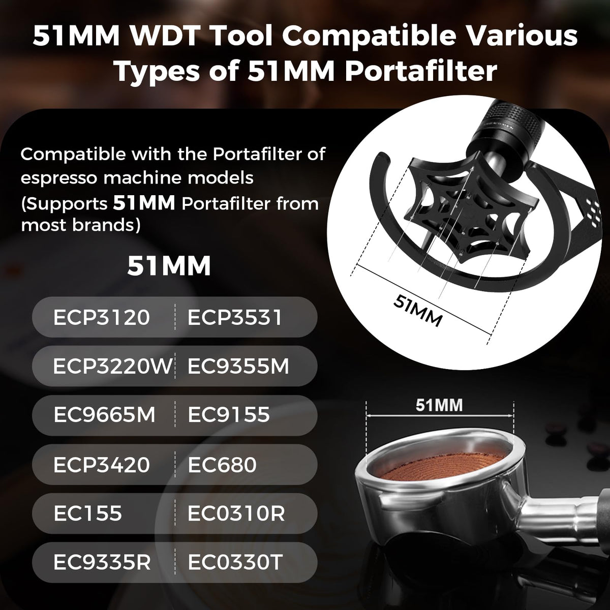 51mm Mantis WDT Distribution Tool with Clean Brush
