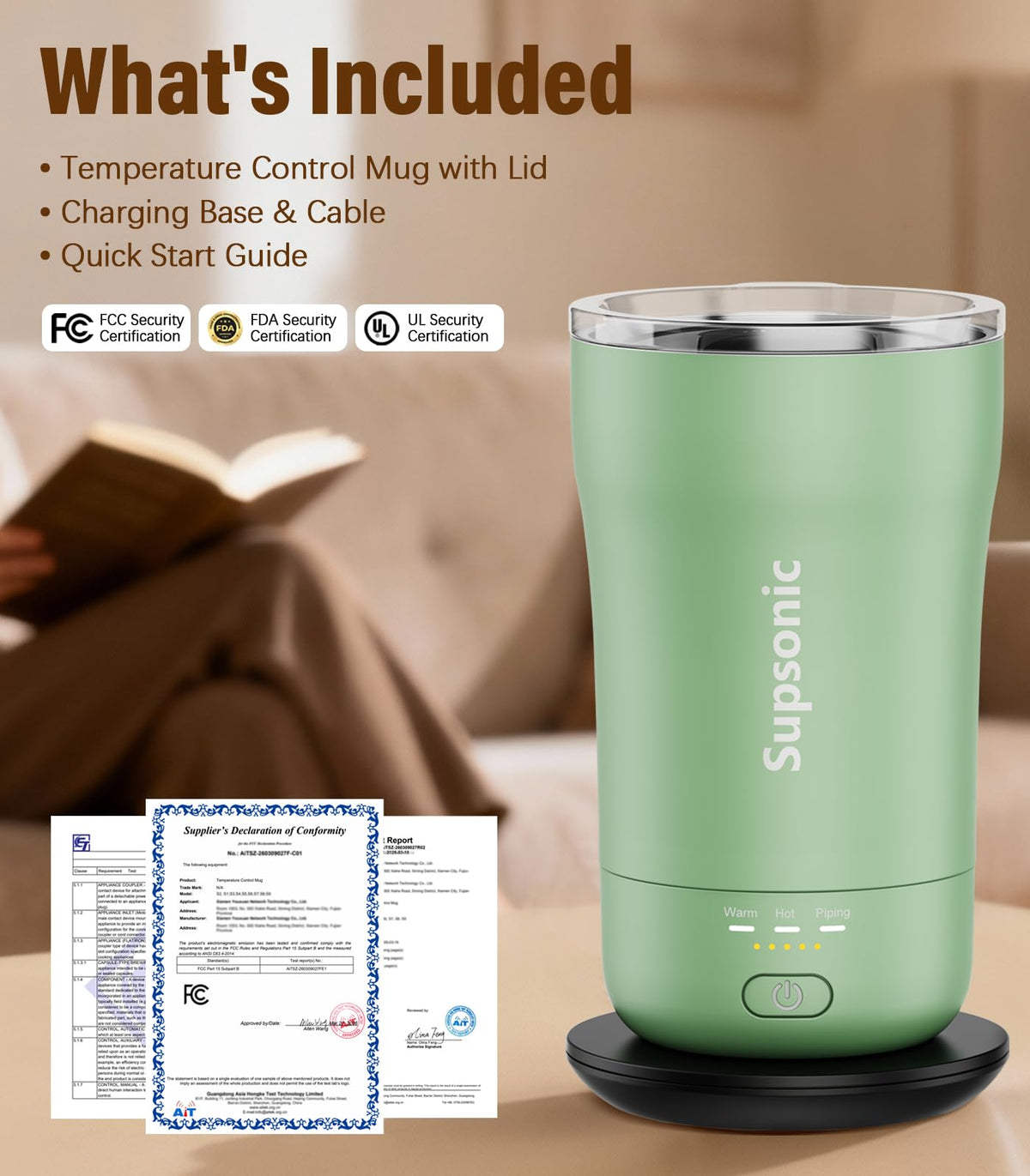 Heated Coffee Mug