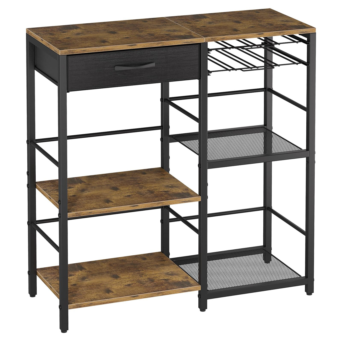 Coffee Bar with Integrated Storage