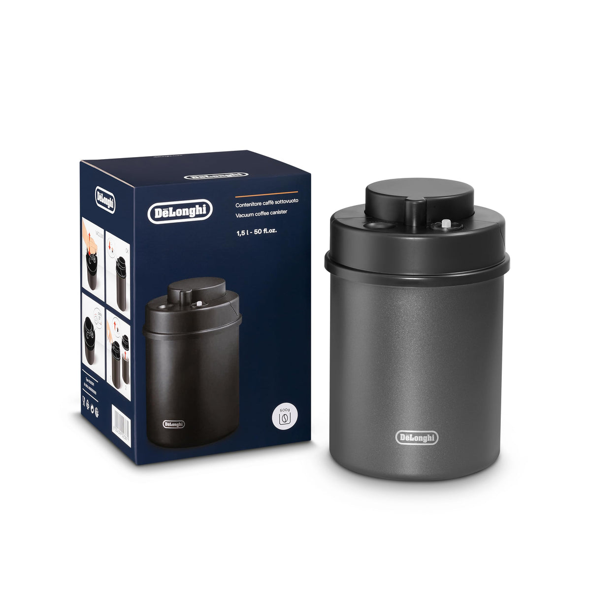 Vacuum Coffee Canister