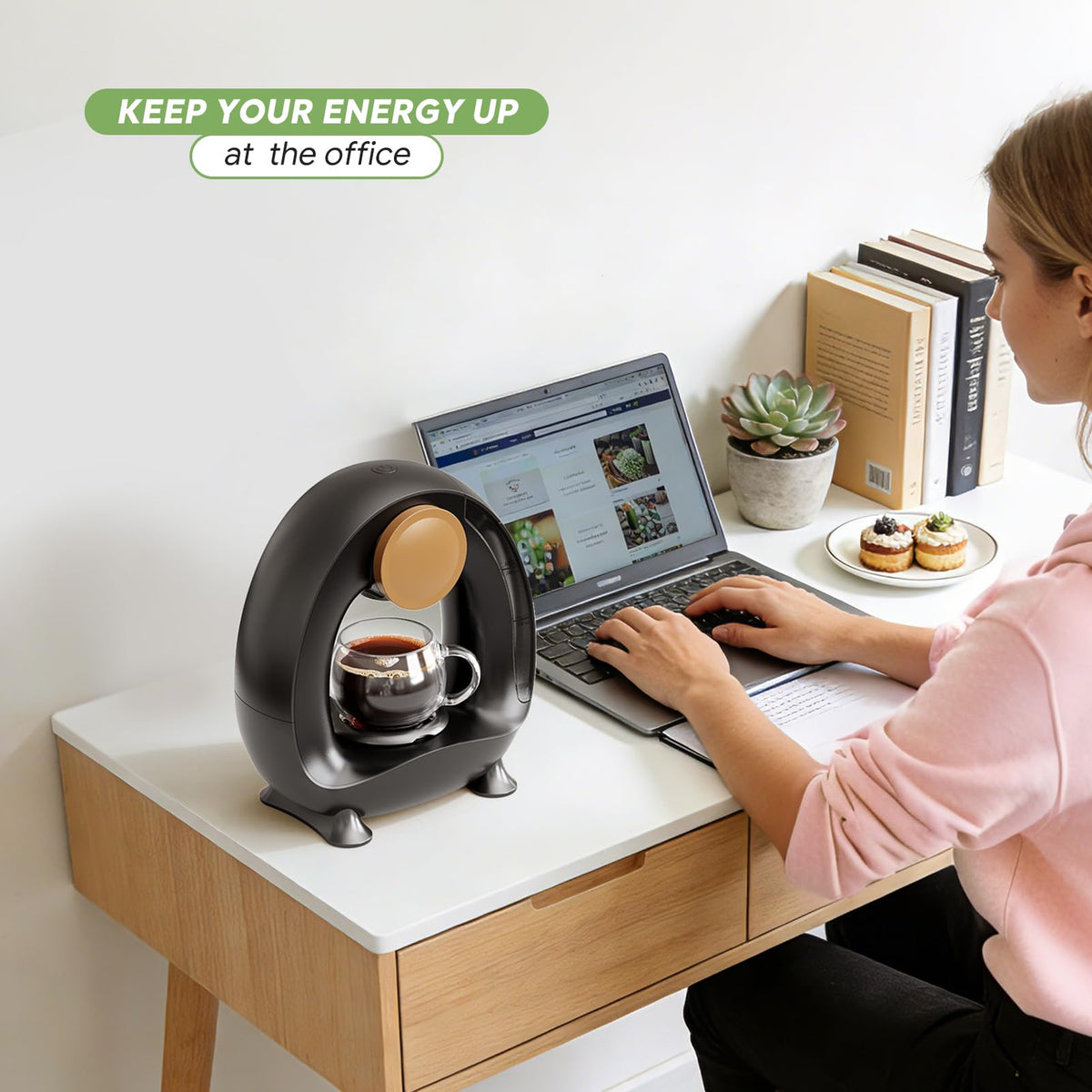 Pods and Grounds Single Serve Coffee Maker