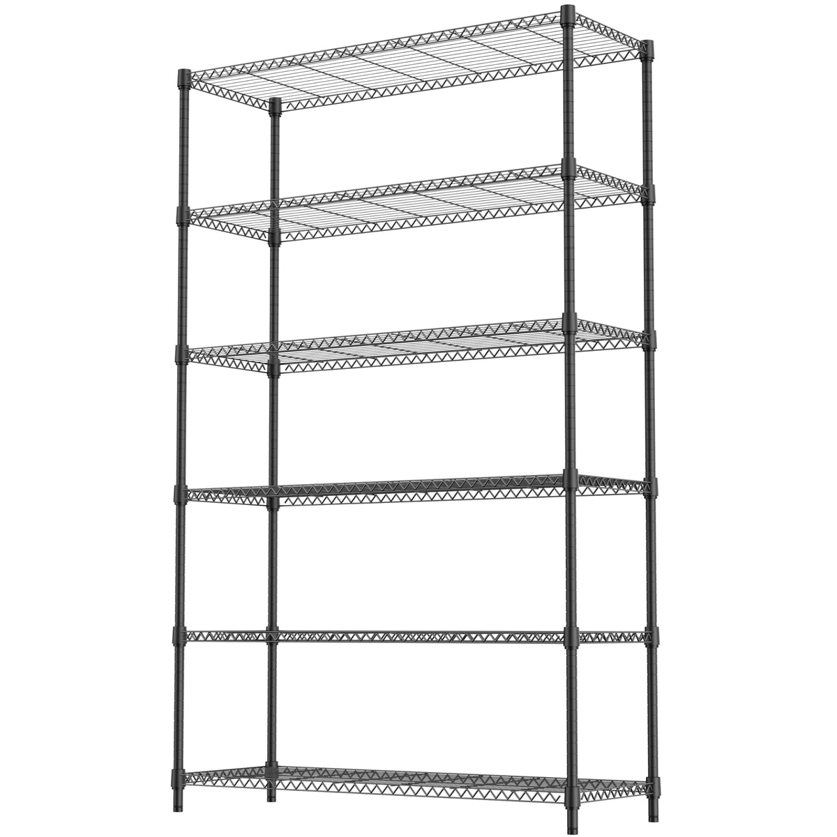 6 Tiers Storage Shelves Load 2100LBS