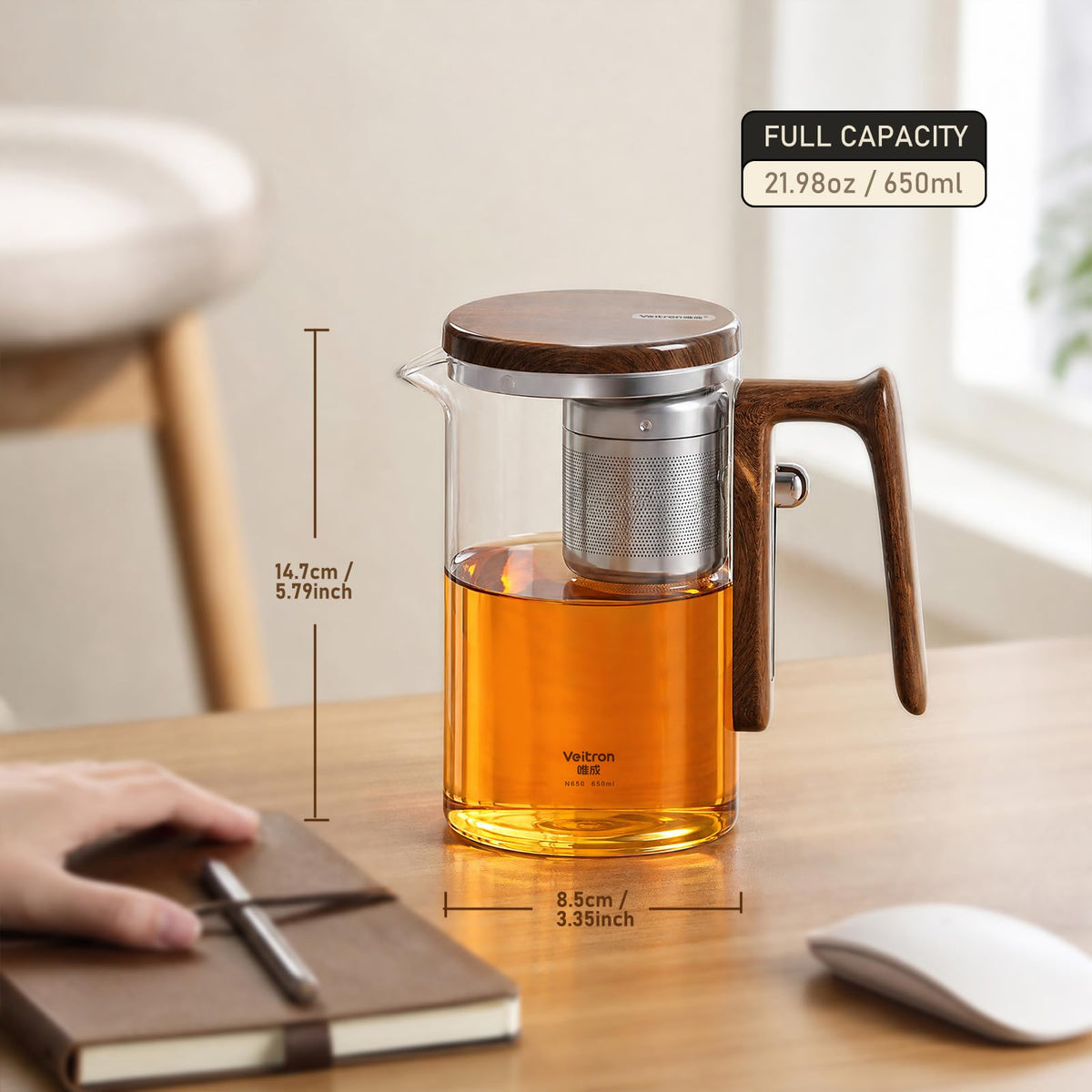 650ml 21.98oz