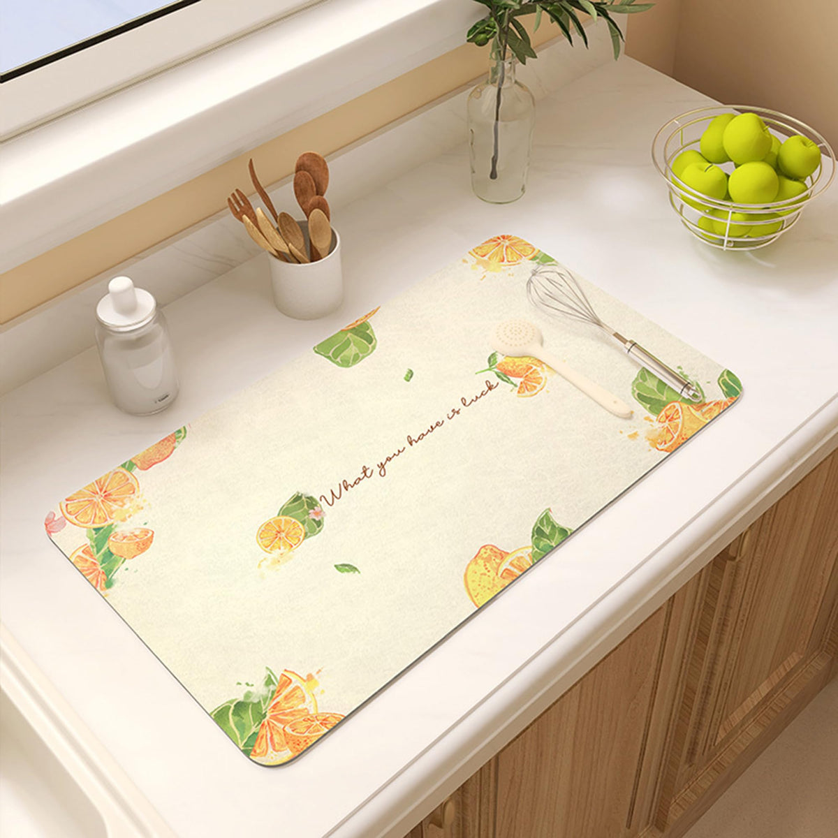 Kitchen Dish Drying Mat