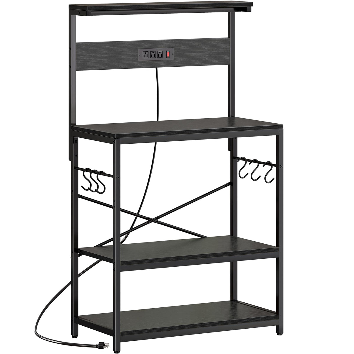 Bakers Rack with Power Outlets