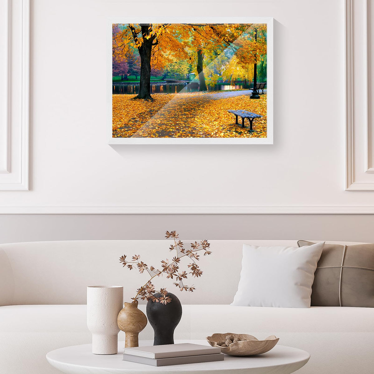 20x24 Solid Oak Wood Picture Frame