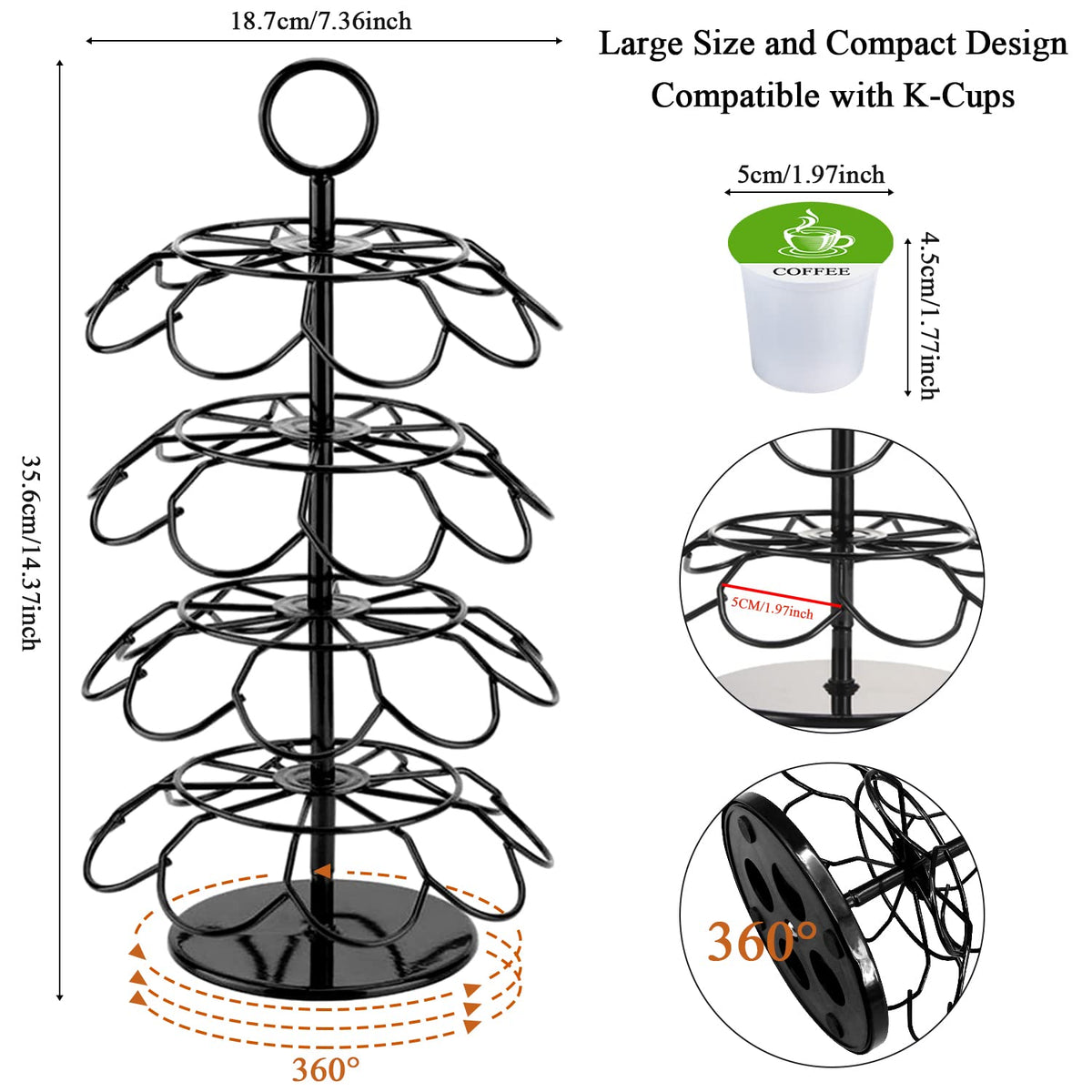 Coffee Pod Holder (36 Count)
