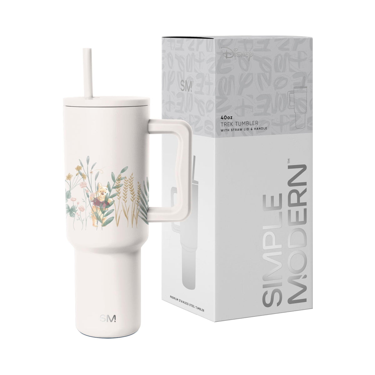 Disney 40 oz Tumbler with Handle & Straw Lid