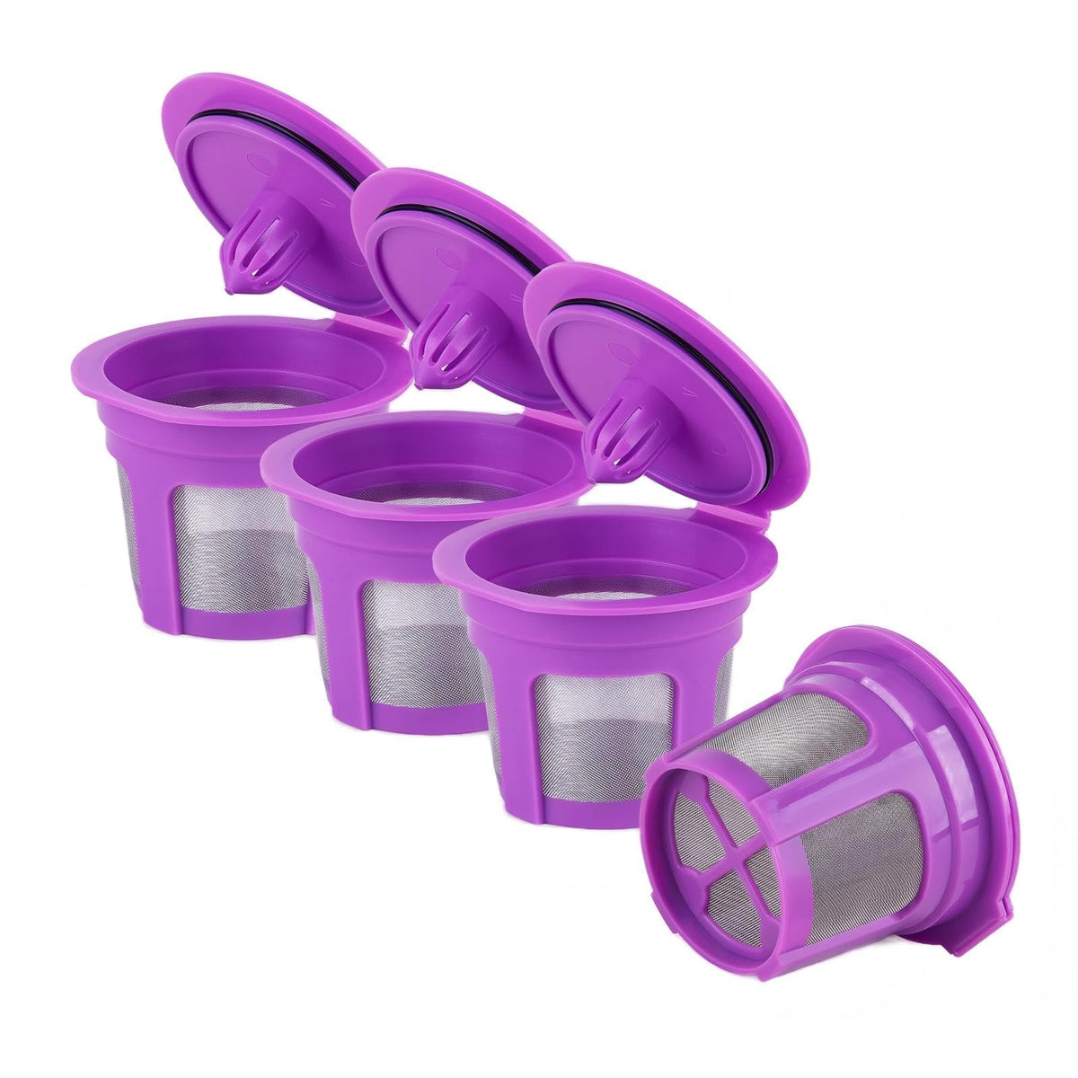 4 Pack Reusable K Cups Coffee Filters (4 Count)