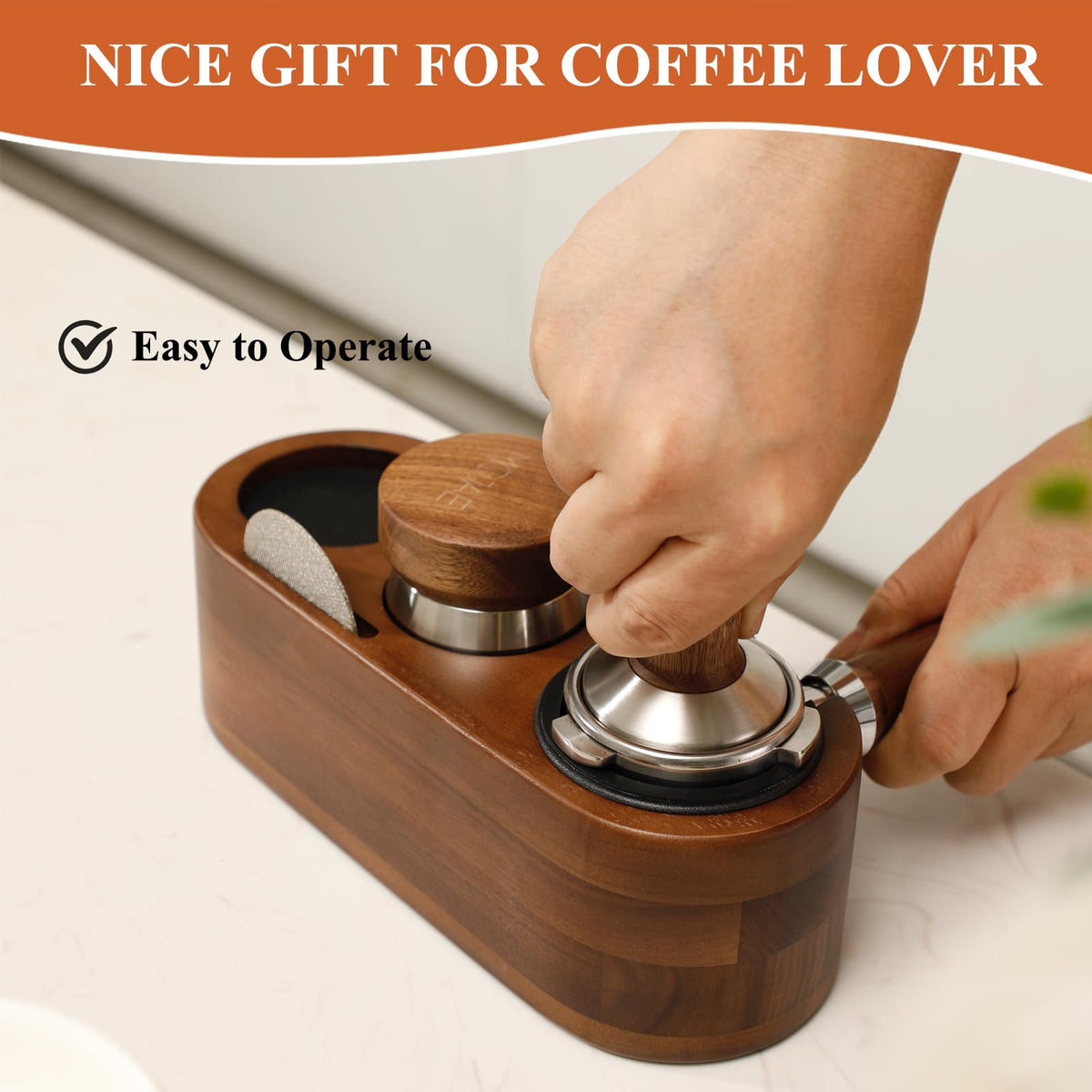 MOJAE Espresso Tamping Station