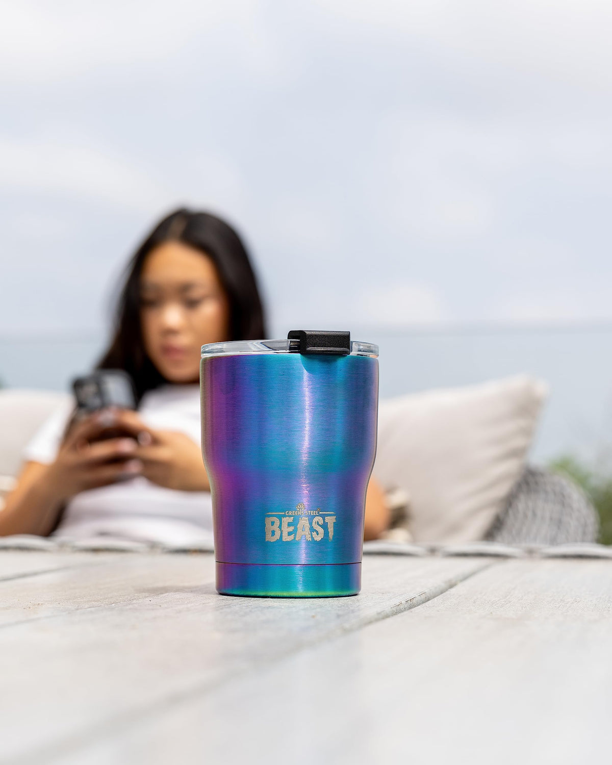 Beast 10 oz Tumbler Stainless Steel Vacuum Insulated Coffee Ice Cup Double Wall Travel Flask