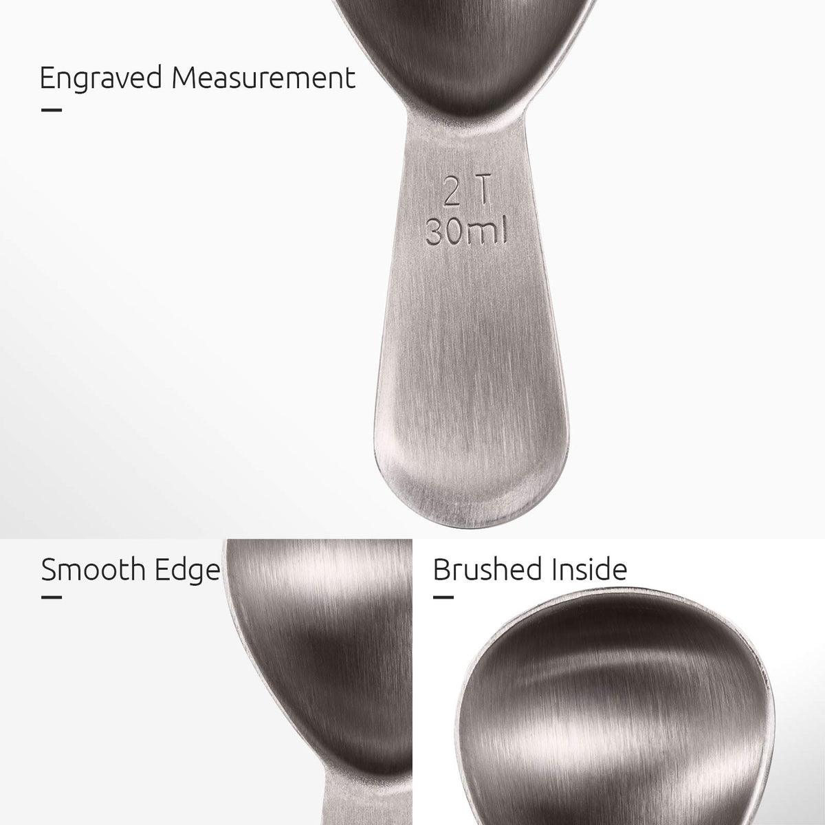 18 8 Stainless Steel Coffee Scoop