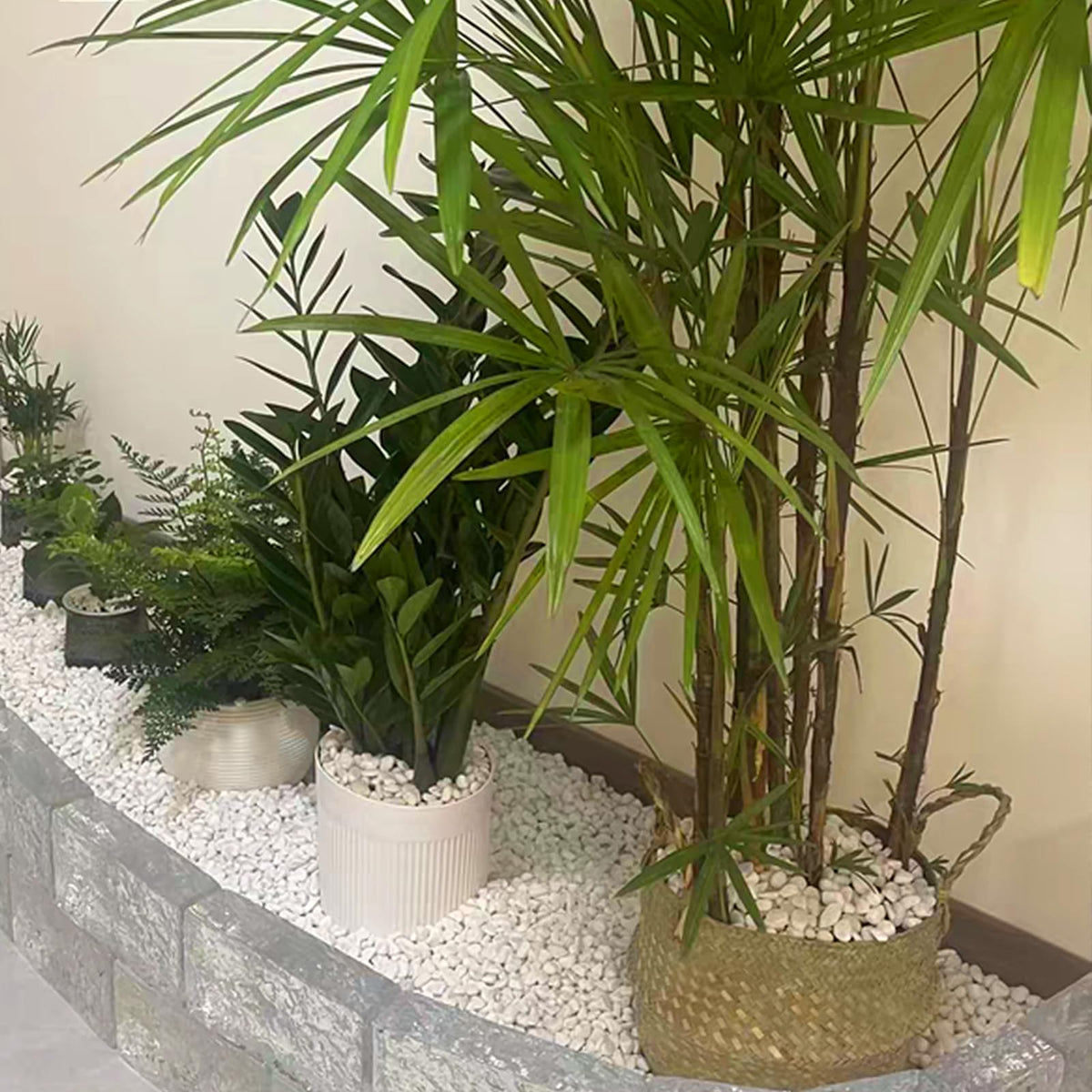 20 lbs White River Rocks for Landscaping