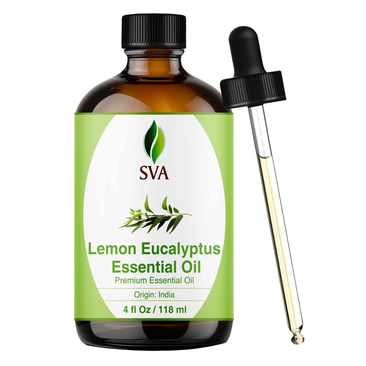 SVA Lemon Eucalyptus Essential Oil with Dropper (4 Fl Oz)