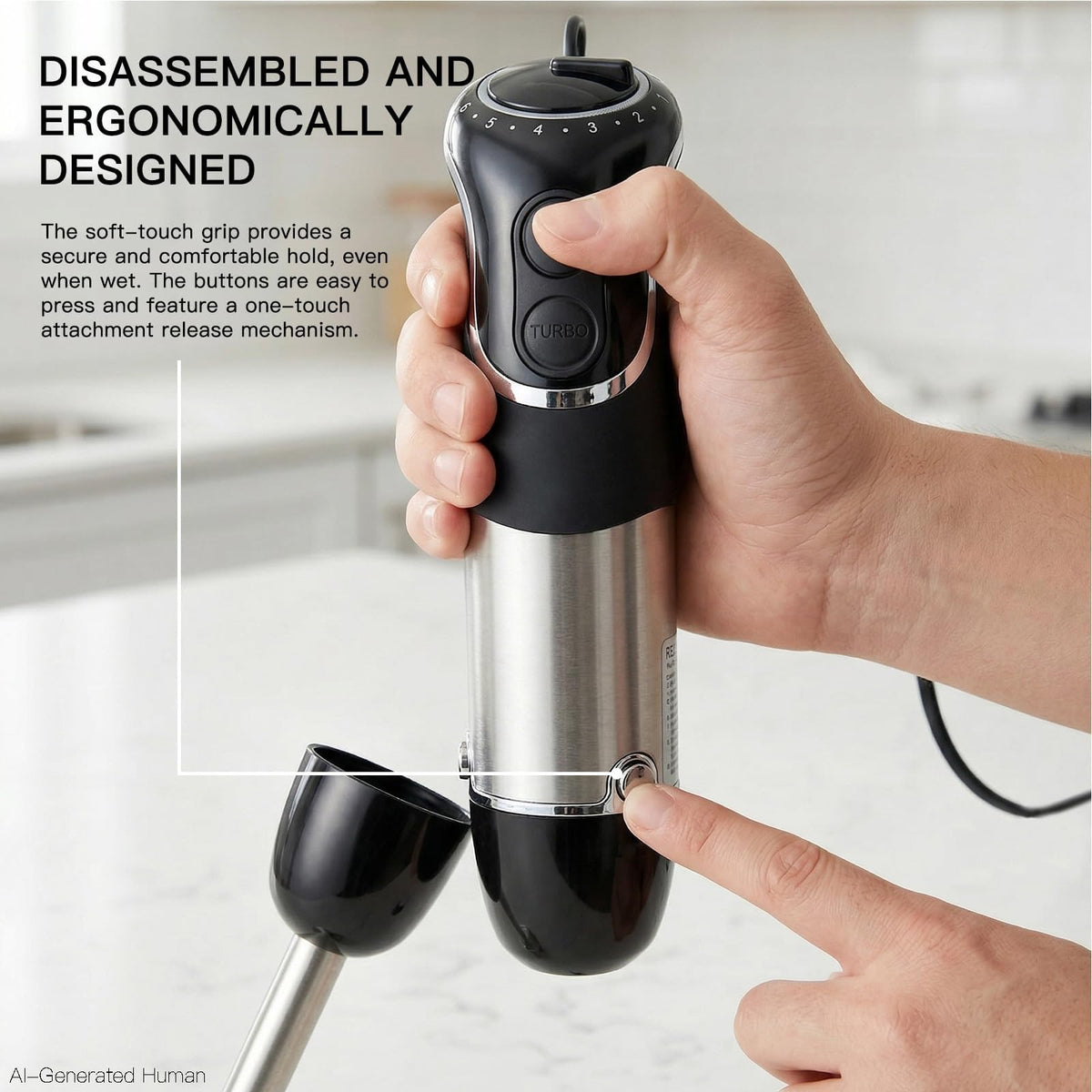 800W Immersion Hand Blender 5