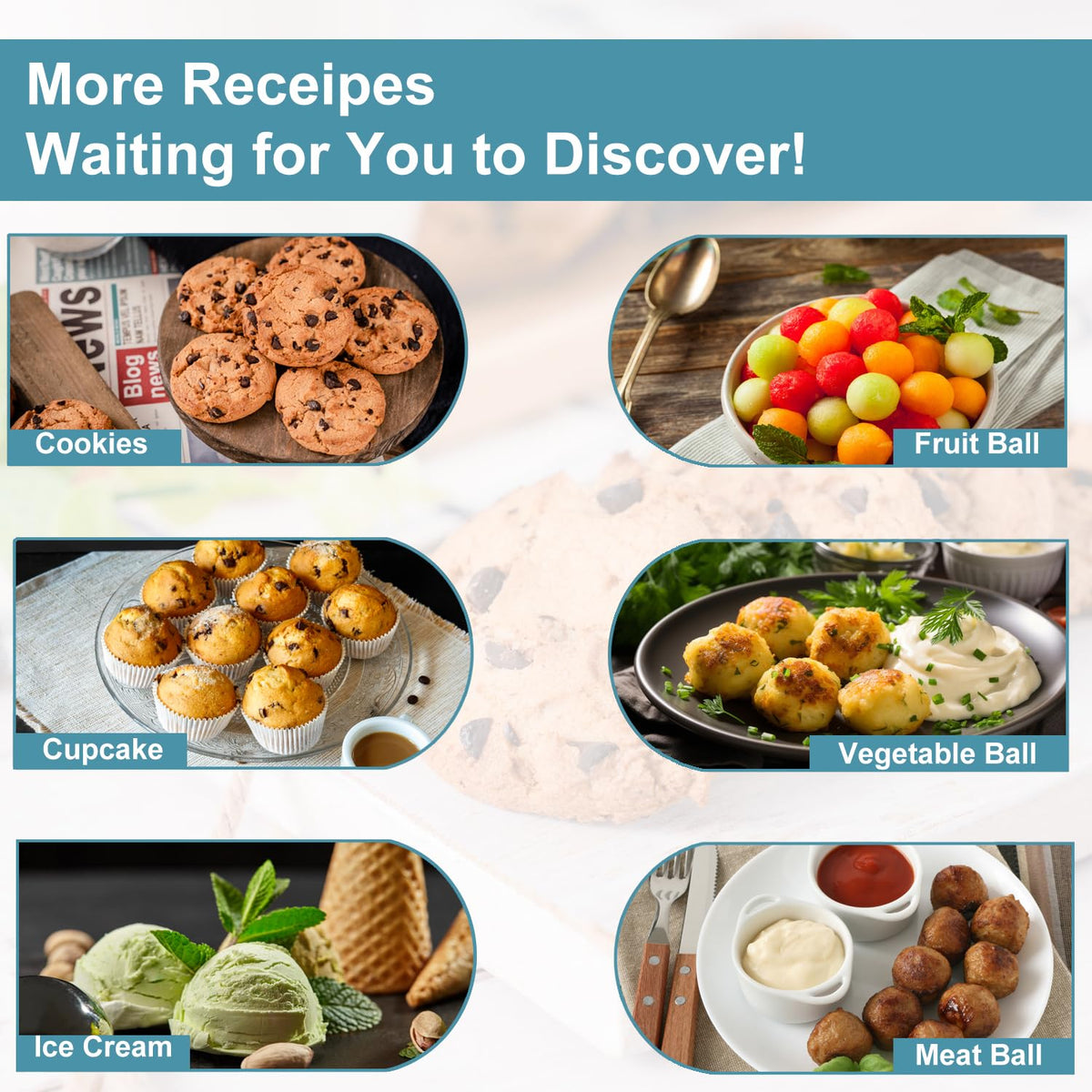 Cookie Scoop Set (3 Count)