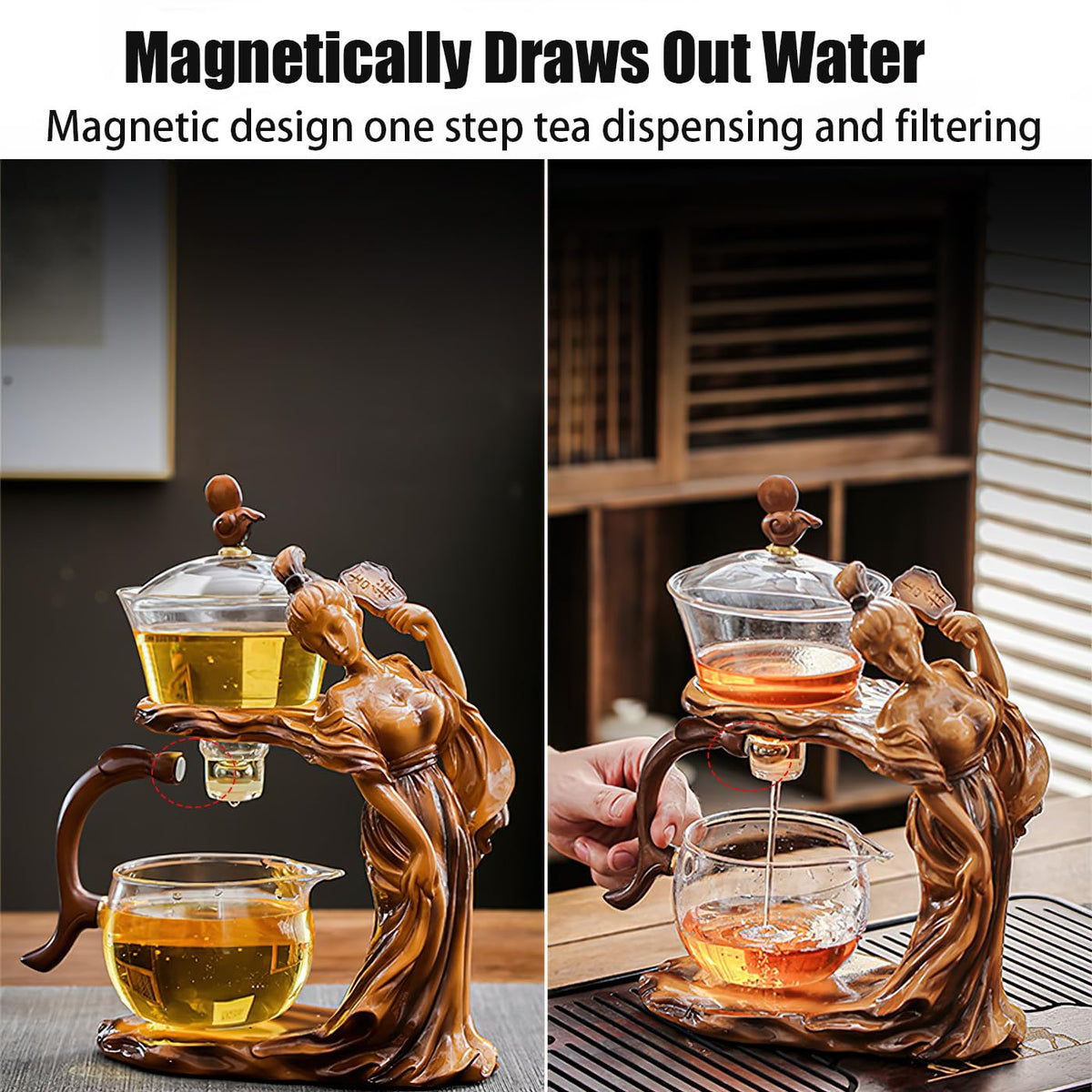 Semi Automatic Tea Set
