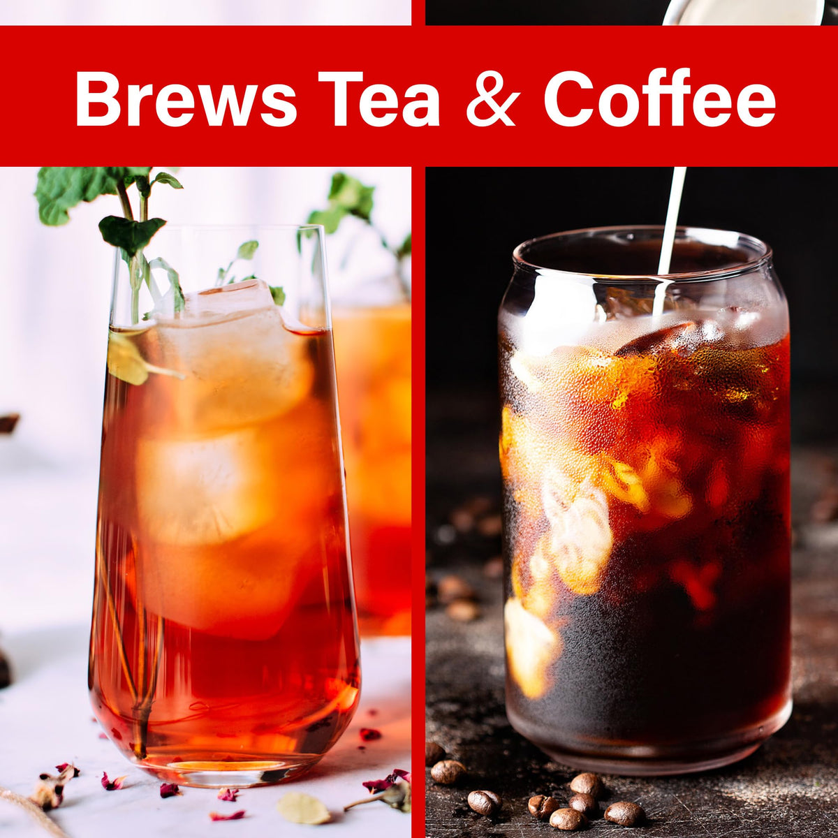 KT 2150BL Iced Tea and Coffee Maker with 64 Ounce Pitcher