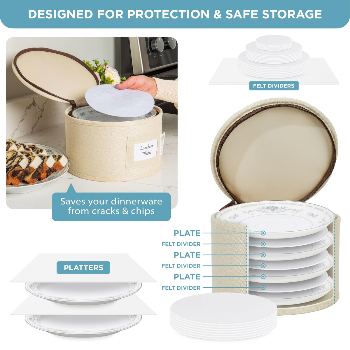 China Storage Hard Shell Containers 8 (8 Count)