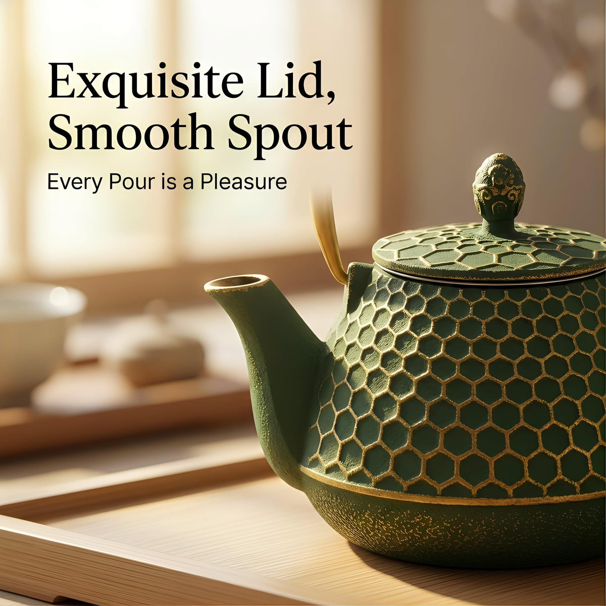 Cast Iron Tea Kettle