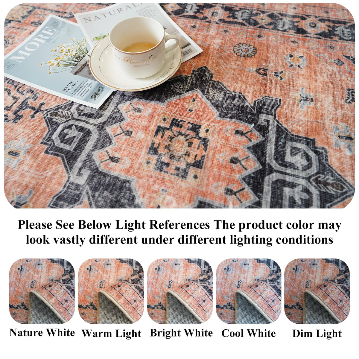Hallway Washable Runner Rug
