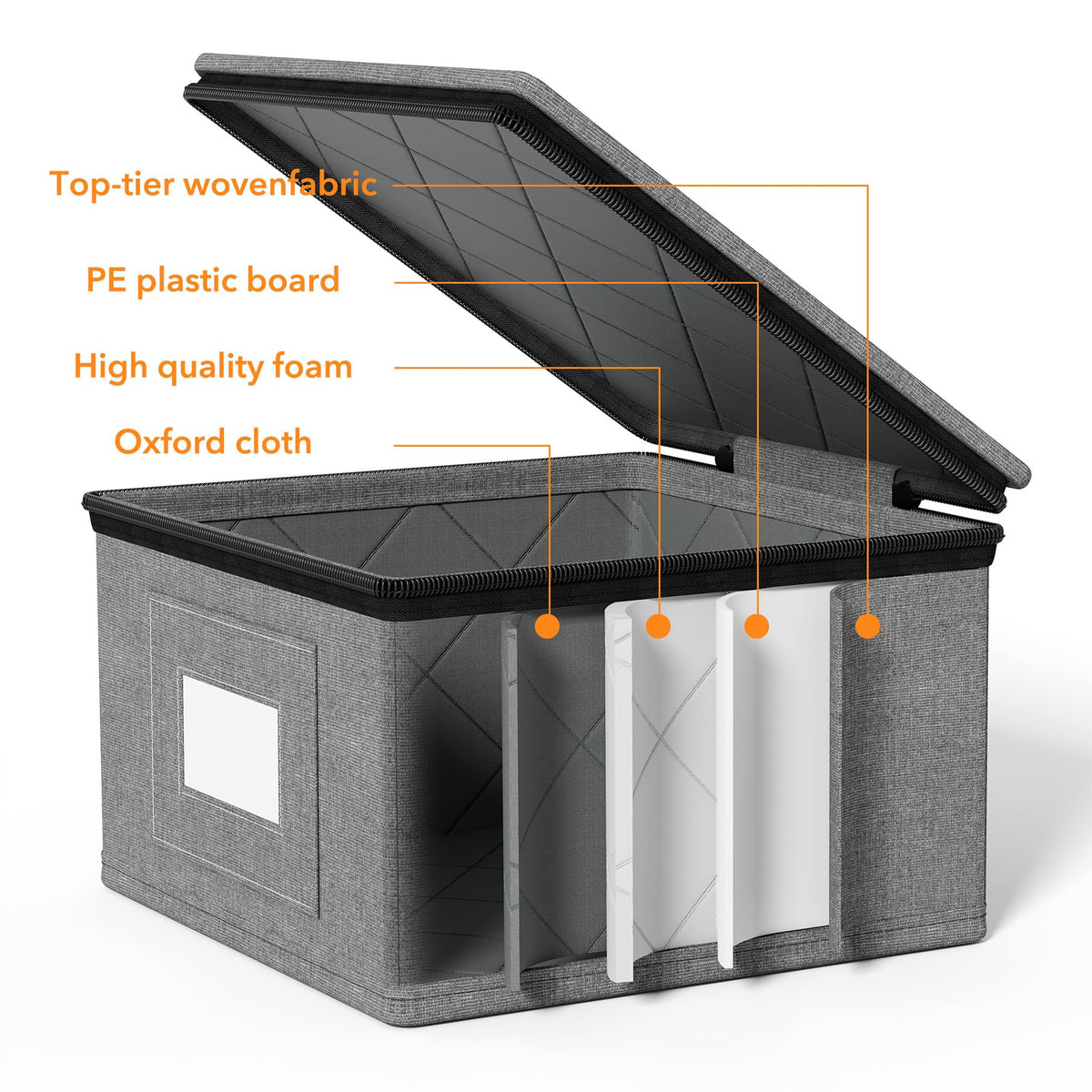 China Storage Containers 6 Pack