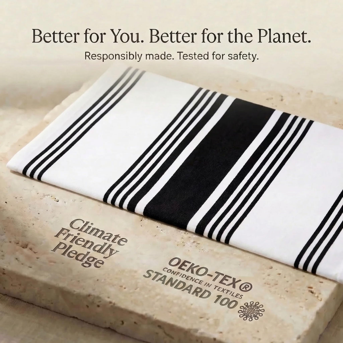 Kitchen Towels Cotton Dish Towels 20”x30” (6 Count)