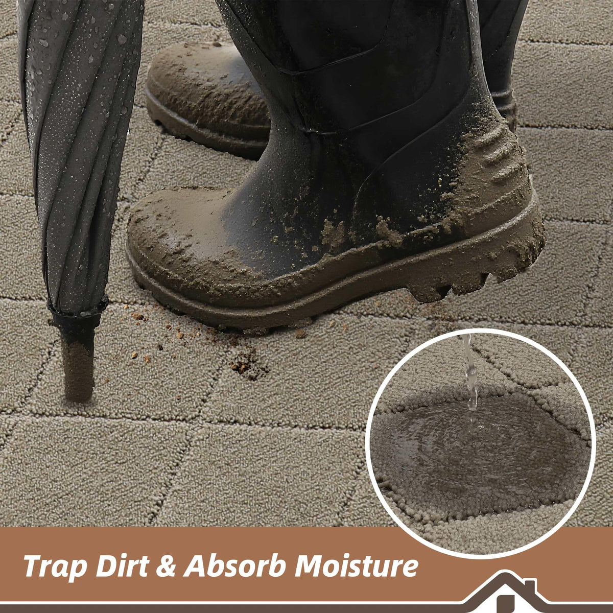 Dirt Trapper Door Mat 24" x 60"