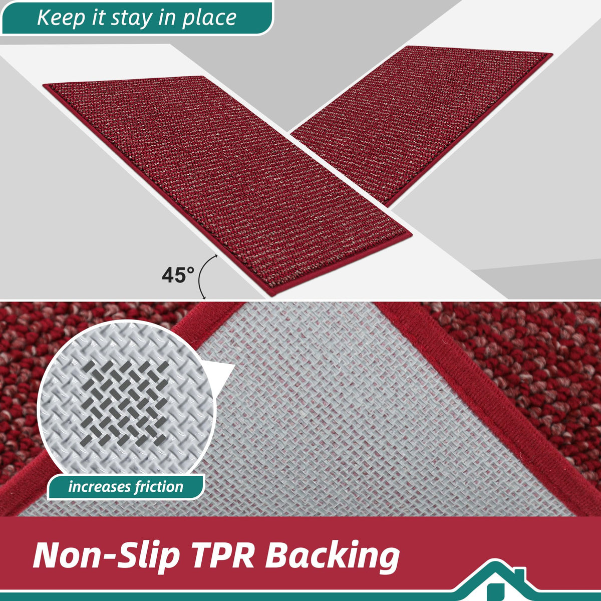 Kitchen Rugs 20"x32"